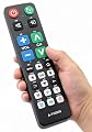 Big Button Universal TV Remote Simple Easy to Use, Great for Seniors, Works with Major TV Brands with Sleep Function