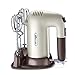 POOPFIY Batidora eléctrica Profesional Batidora de Mano Ligera de 5 velocidades para Cocina Batidora de Mano Desmontable Batidor de Huevo Mezcla de Soporte de Verduras