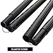 Aventik Fold-able Wading Staff Water Depth Safety Warning Sign Coated Stainless Steel Core T7075 Aluminum Body Corrosion Resistance(WS091)