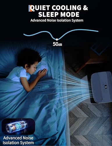 Image of Garvee 3-in-1 Portable Air Conditioner, 14000 BTU (10200 BTU SACC) AC Unit | with Energy Saving Cools 750 Sq. Ft, Window Kit & Remote, Dehumidifier & Fan for Bedroom, Living Room, Home Office