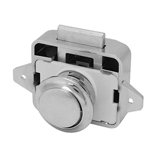 Loquet serrure de porte sans clé Riloer bouton poussoir 26mm anti-ouverture de placard pour RV