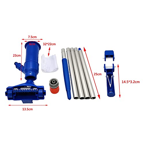Fenteer Kits Piscinas 5 Seções Poste para Acessórios de Ferramentas de