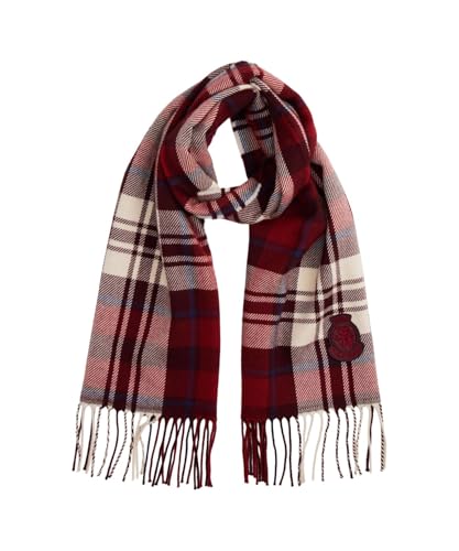 [Tommy Hilfiger] (トミーヒルフィガー) クレストチェックマフラー AM13599 FREE レッドXIT