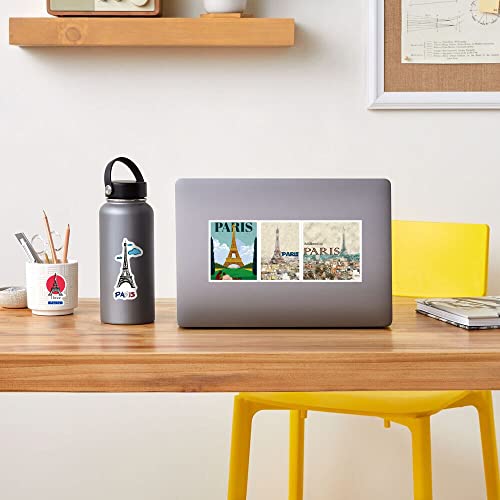 Lost in Paris Stickers |50Pcs ASL Stickers Waterproof Vinyl Decals for Water Bottles Laptop Luggage Cup Computer Mobile Phone Skateboard Guitar Helmet Snowboard Decor (Lost in Paris Stickers)