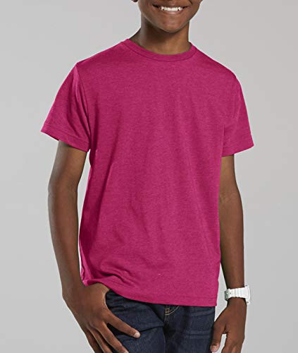 LAT Youth Fine Jersey T-Shirt S Vintage Hot Pink2