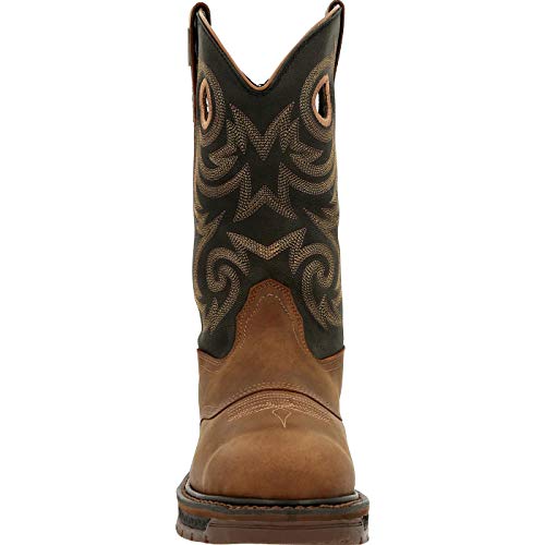 Image of Georgia Boot Women's Carbo-Tec LT Steel Toe Waterproof Pull-On Boots
