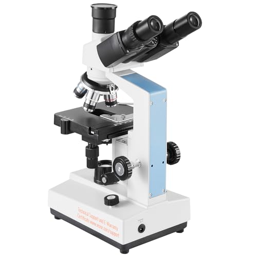 Vevor COMPOUND TRINOCULAR MICROSCOPE 5000X Compound Trinocular Microscope, 40X-5000X Magnification Trinocular Compound Lab Microscope thumb #11