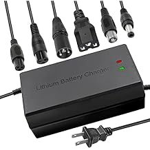 58.8V 5A Li ion Battery Charger Multiple Plugs Battery Charger 14S 48V Not Applicable to Lead-Acid Batteries