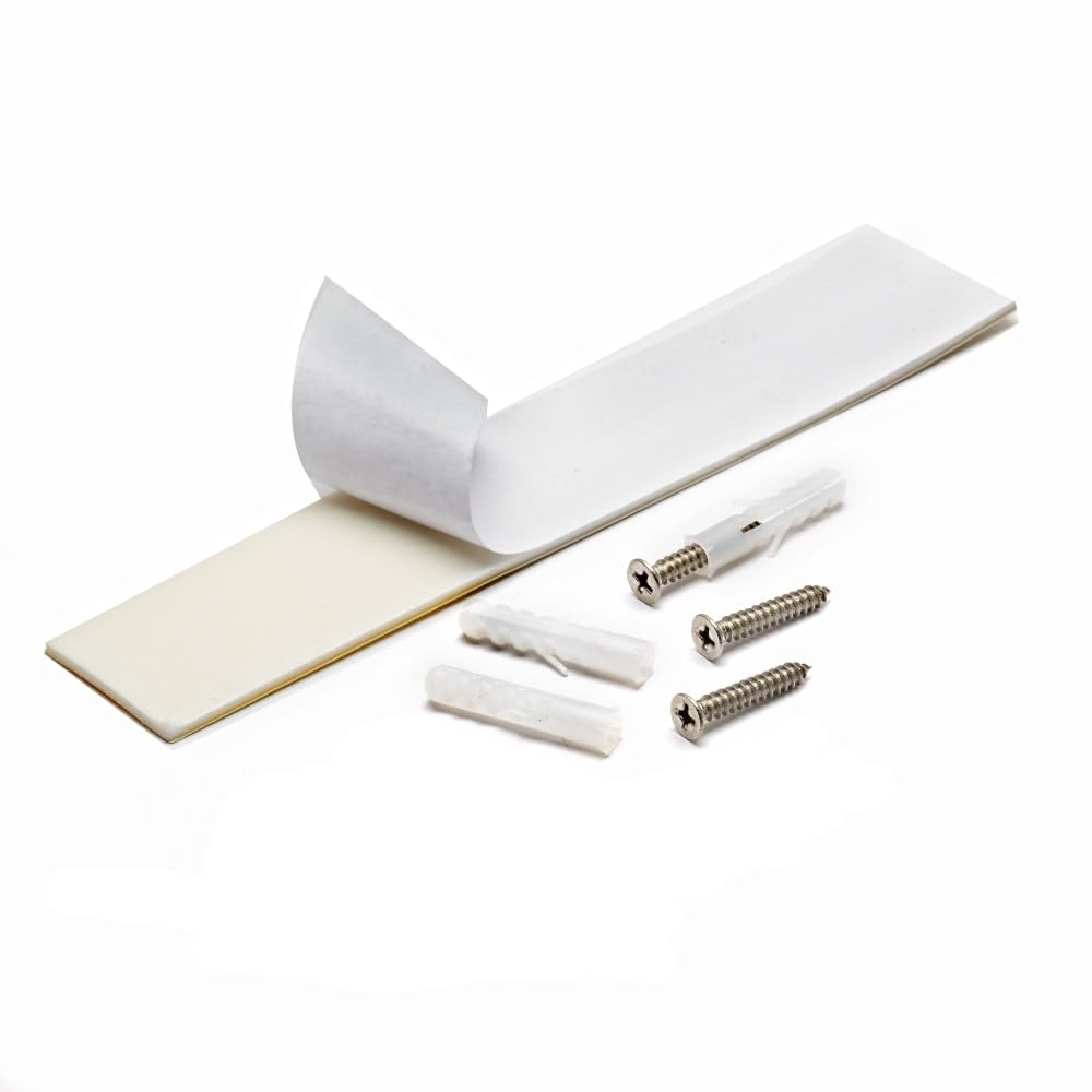 AdirMed VivaEssentials Double Glove Box Holder, Wall Mount or Free Standing Black Acrylic Glove Holder