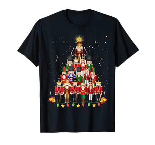 Arbre de Noël casse-noisette amusant 2024 pour hommes, femmes, enfants T-Shirt