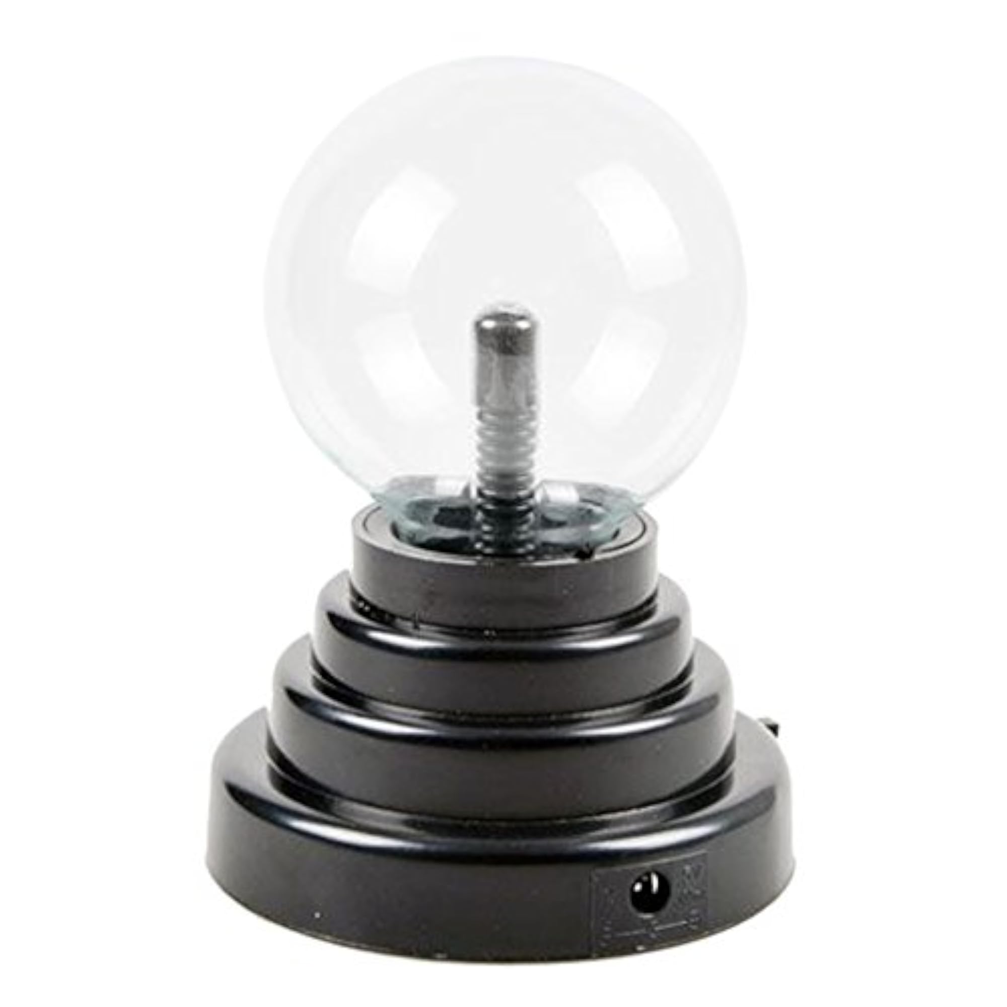 USB Magic Black Base Glass Plasma Ball Sphere Lamp