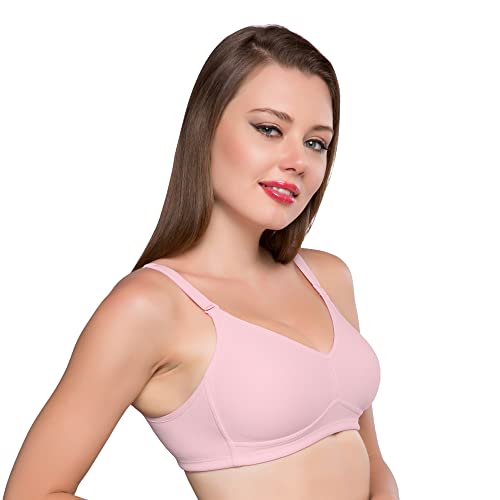 Image of TRYLO Cotton Riza Minimizer Women's Non-Padded Non-Wired Seamless Molded Bra