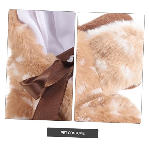 Capa para perros y gatos BESPORTBLE estilo alce miniatura 7