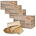 Produktbild Kiefer Brennholz Kaminholz Holz 5-500 kg Für Ofen und Kamin Kaminofen Feuerschale Grill Feuerholz Holzscheite Wood 33 cm kammergetrocknet Flameup, Menge:120 kg