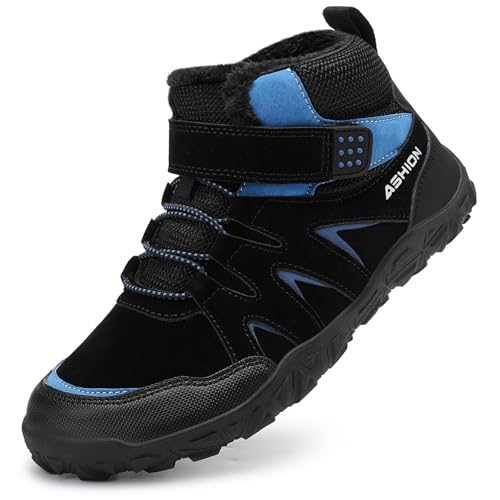 Littleplum Winterschuhe Jungen Winterstiefel Kinder Barfussschuhe...