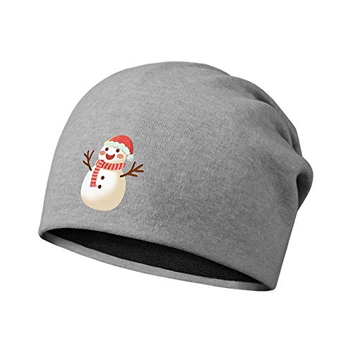 Casquette chapeau bonhomme de neige avec doublure cou pour femme