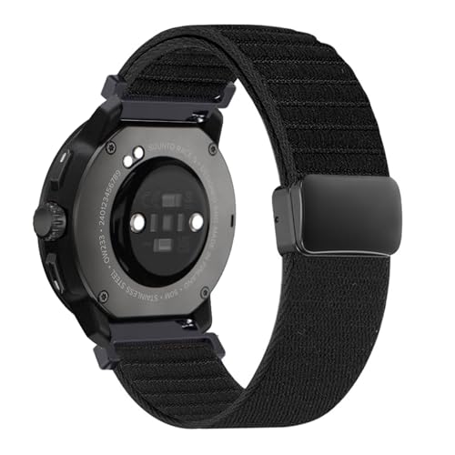 Nylon Correa de Reloj para Suunto Race S Correa, con Hebilla Magnética Ajustable Elástico Nailon Trenzado Suave Banda Deportiva de Repuesto Compatible con Suunto Race Pulseras (10)