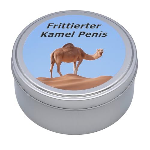 AnyCakes Frittierter Kamel Penis aus der Dose Scherzartikel Lustige Geschenkidee Party Brüller Spaßgeschenk Ostern Geburtstagsgeschenk. (Frittierter Kamel Penis)