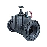 ZHHWKNBD 4' Irrigation Solenoid Valve Sprinkler Nylon Valve with Flow Rate Adjustment knob DN100 220/110/24/12V for Gardens Lawn, agricul(12V)