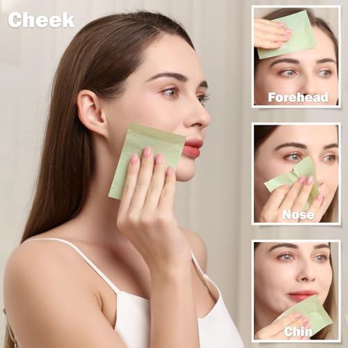 teenitor oil blotting sheets for face 600 sheet oil absorbing sheets for face blotting papers for face blotting paper for oily skin oil wipes for face oil sheets oil pads for face oil control film
