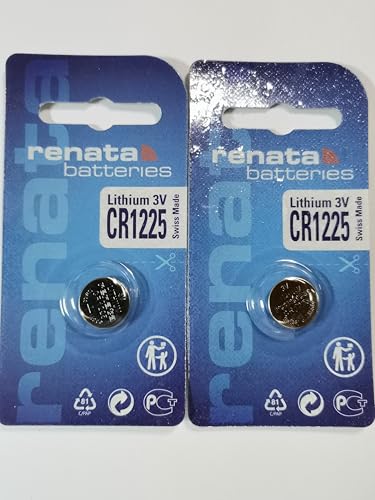 CR1225 Renata Batteries Watch Batteries 2Pcs