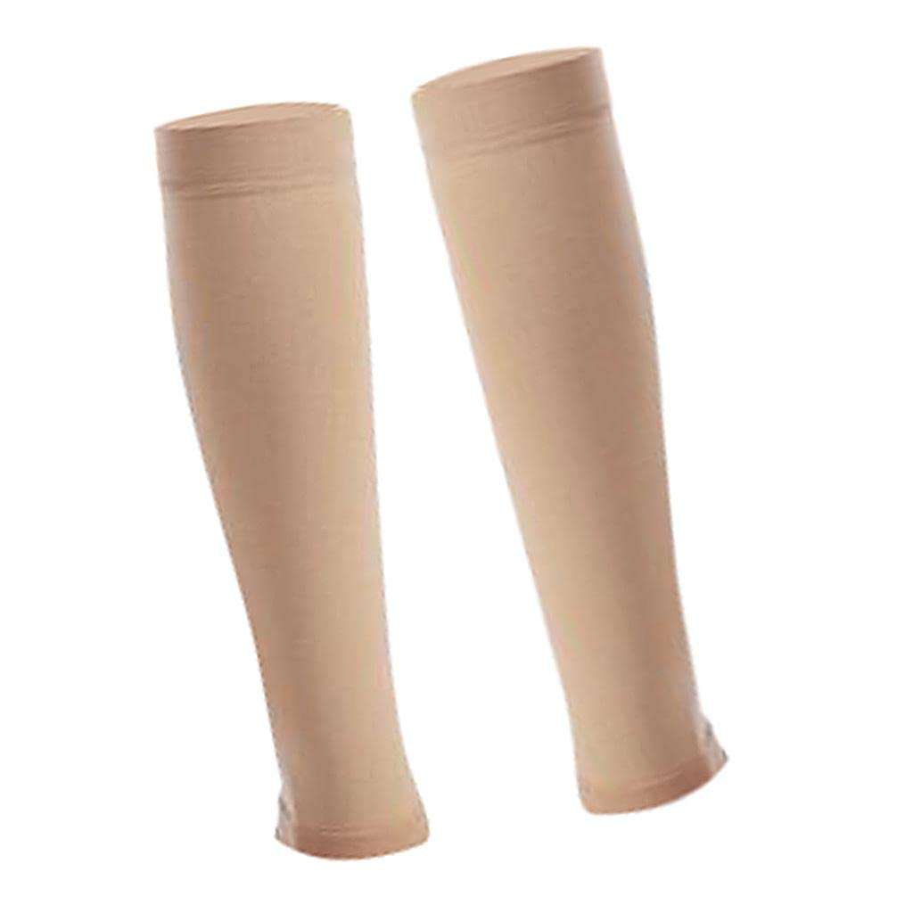Compression Socks Calf Sleeve Varicose Veins Knee High Stockings Skin XL-image-19