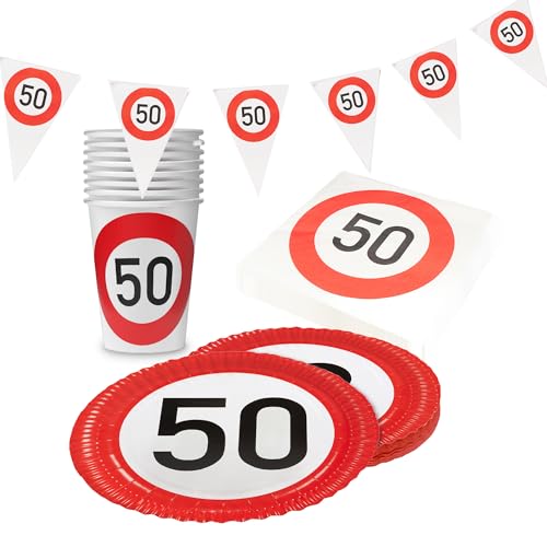 Party Factory Happy Birthday 50 Party-Set