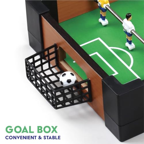 Power Play Table Top Football Game, Wooden Outdoor Indoor Game for Kids and Adults, Small 16 Inch - Image 2