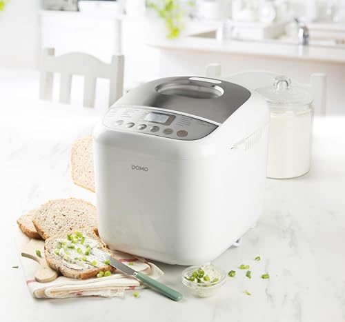 DOMO B3976 Machine à pain 500-750-1000gr - 17 programmes - incl. programme sans gluten