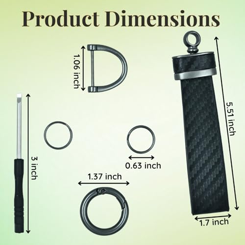 Image of Heff Designer Keychain, Multipurpose Key ring for Car, Bike, Home, Office and Student