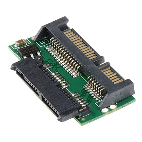 Adaptador conversor Micro SATA SSD a SATA 2.5 pulgadas miniatura 5