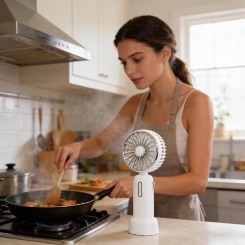 Ventilateur portable pliable compact 3 vitesses voyage et maison