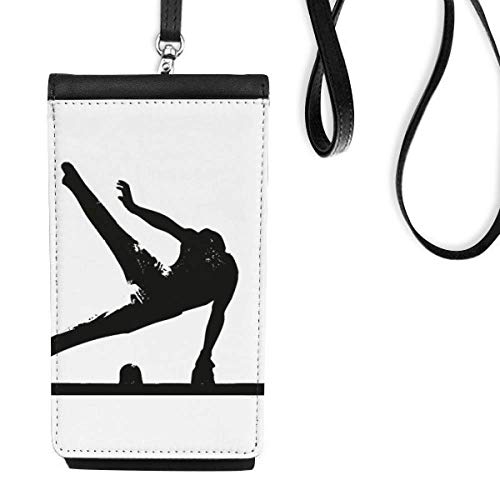Physical Education – Carteira para celular com cavalo, bolso preto