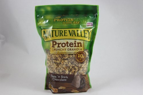 Nature Valley Crunchy Granola Oats n Dark Chocolate, 11 OZ (Pack of 4)