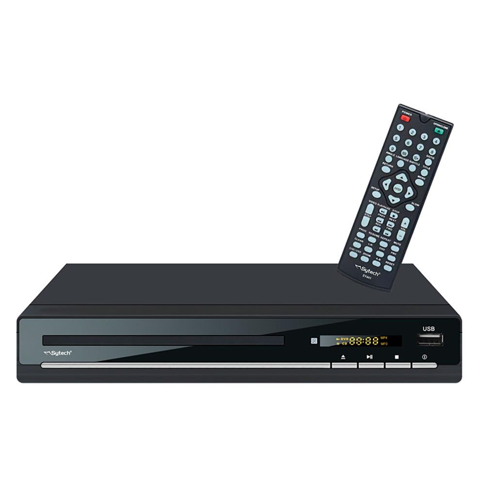 Sytech Reproductor DVD, USB, hdmi, Mando a Distancia
