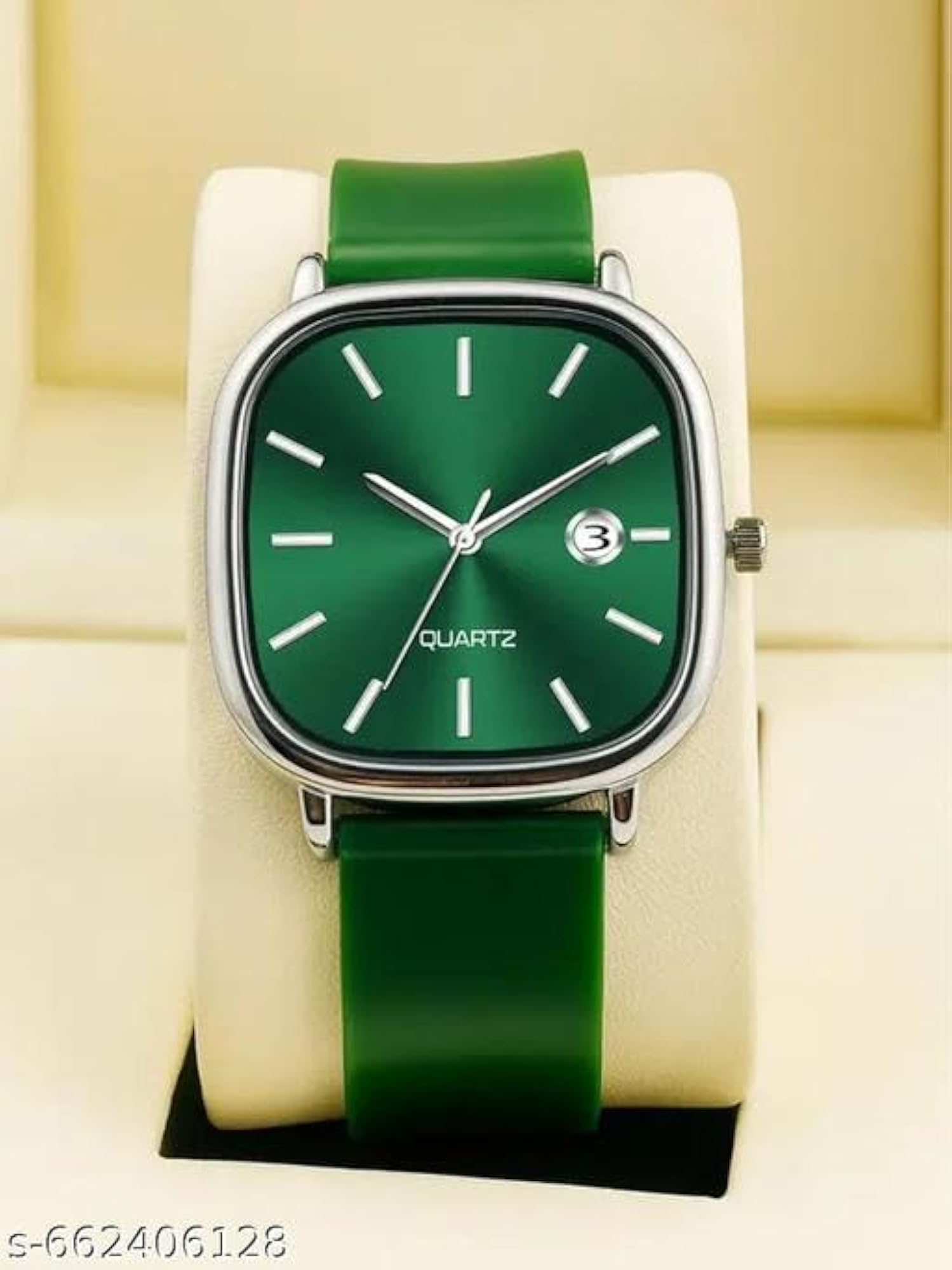 Date Function Working Black Dial Analog Watch for Men & Women