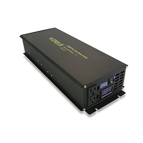 WZRELB Power Inverter 3000W Pure Sine Wave Inverter 24V 120V Dc AC Converter by WZRELB - Image 2