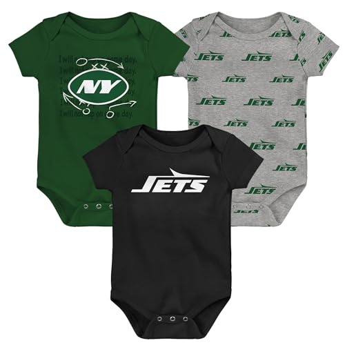 Image of Outerstuff Newborn & Infant NFL Team Starter 3-Pack Bodysuit Set