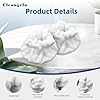 12 Pack Small Triangle Bonnets Microfiber Cloths Cover for Steam Cleaner Compatible with Bissell Steam Shot, Dupray, Wagner, McCulloch, Comforday, PurSteam, Universal Steam Cleaner Mop Pads
