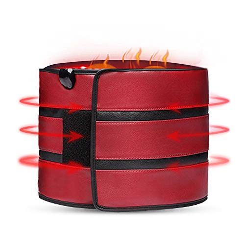 ZFF Infrarrojo Lejano Soporte Lumbar Cinturón Inferior Atrás Apoyo Masaje Control Remoto...