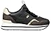 Michael Kors Women's Raina Trainer, Black/Brown, 8.5
