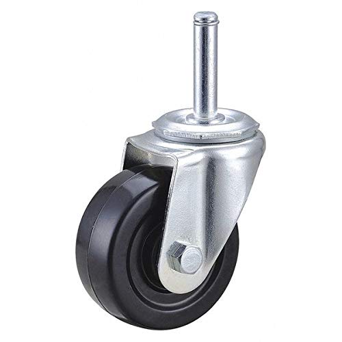 General Purpose Friction-Ring Stem Caster, 175 Lb Load Rating, 3 in Wheel Dia,210418565