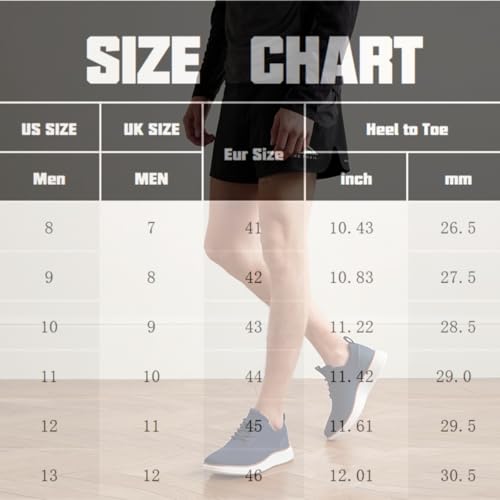 Vanto Men's KnitFlex Casual Dress Mesh Sneakers Oxfords Lace-Up Lightweight Casual Walking Shoes2