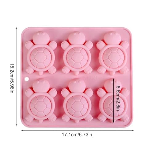 Molde para Hielo en Forma de Tortugas de Silicona miniatura 3