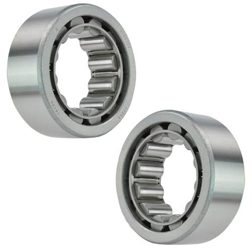 TRQ Axle Shaft Wheel Bearing Rear Pair Set for GM
