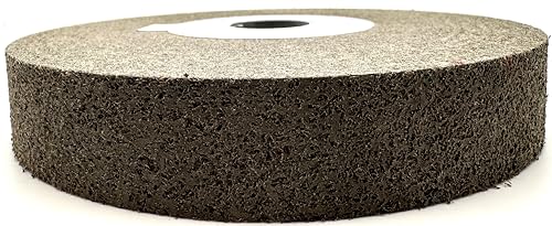 1 pack 6 x 1 x 1 9s fine series 1000 rf long life convolute deburring finishing amp polishing wheel includes arbor adapter for use on 34 58 12 inch shaft sizes pack of 1