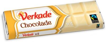 Verkade Chocolate Bar, White, 2.6 Ounce