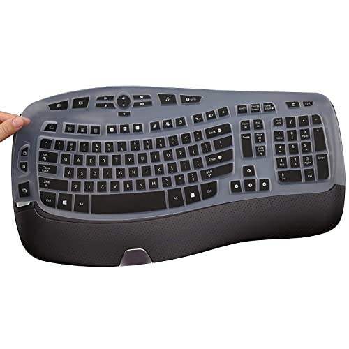 Protector de teclado para Logitech K350 MK550 MK570 miniatura 4