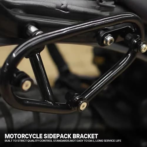 Support de barre de support de montage moto Scrambler pour fixer sacoche sans risque - 6