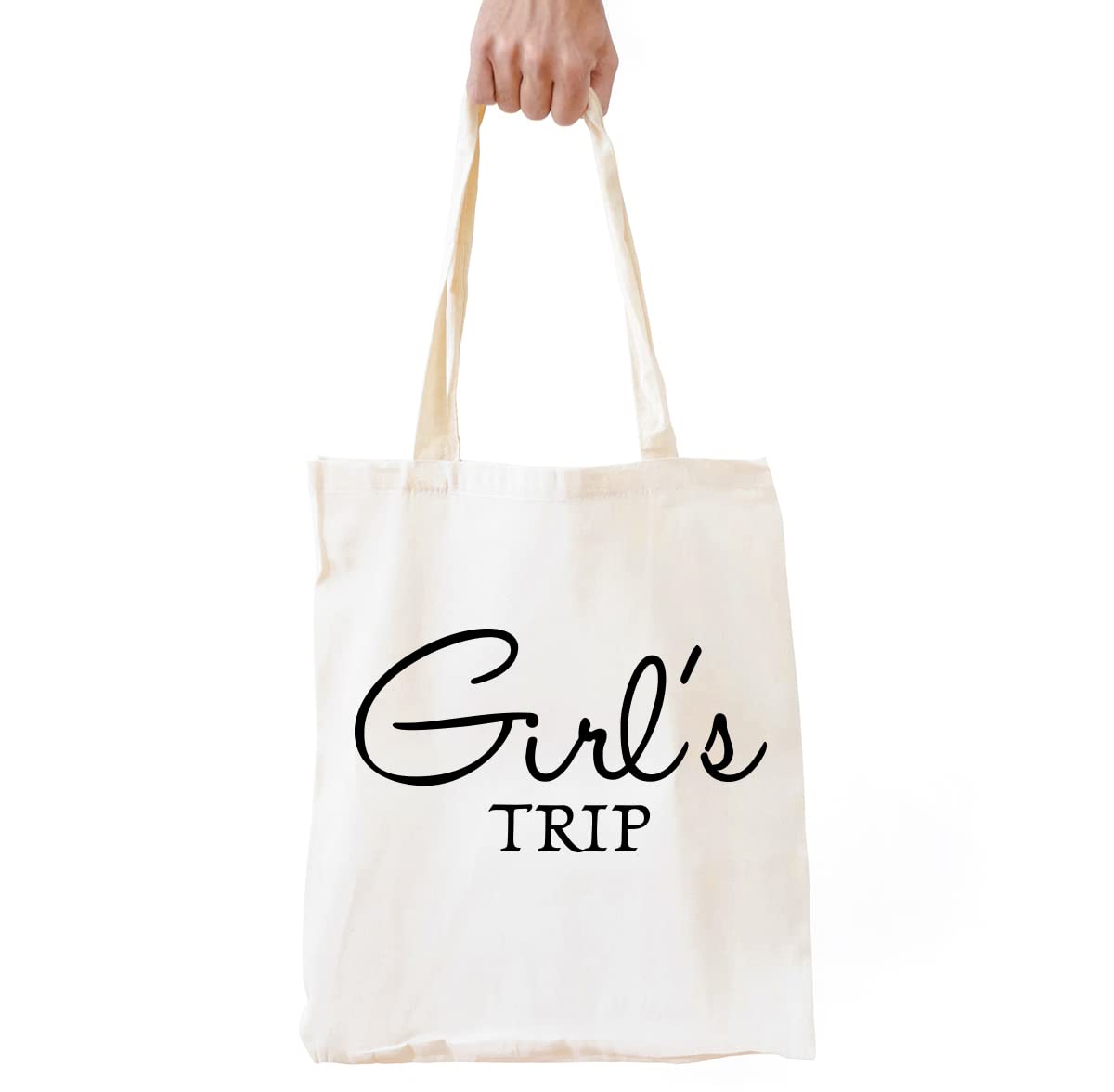 QIONGQIFunny Girl's Trip Reusable Tote Bag Eco-Friendly Tote Bag Totes Gifts for Girls Women Best Friends